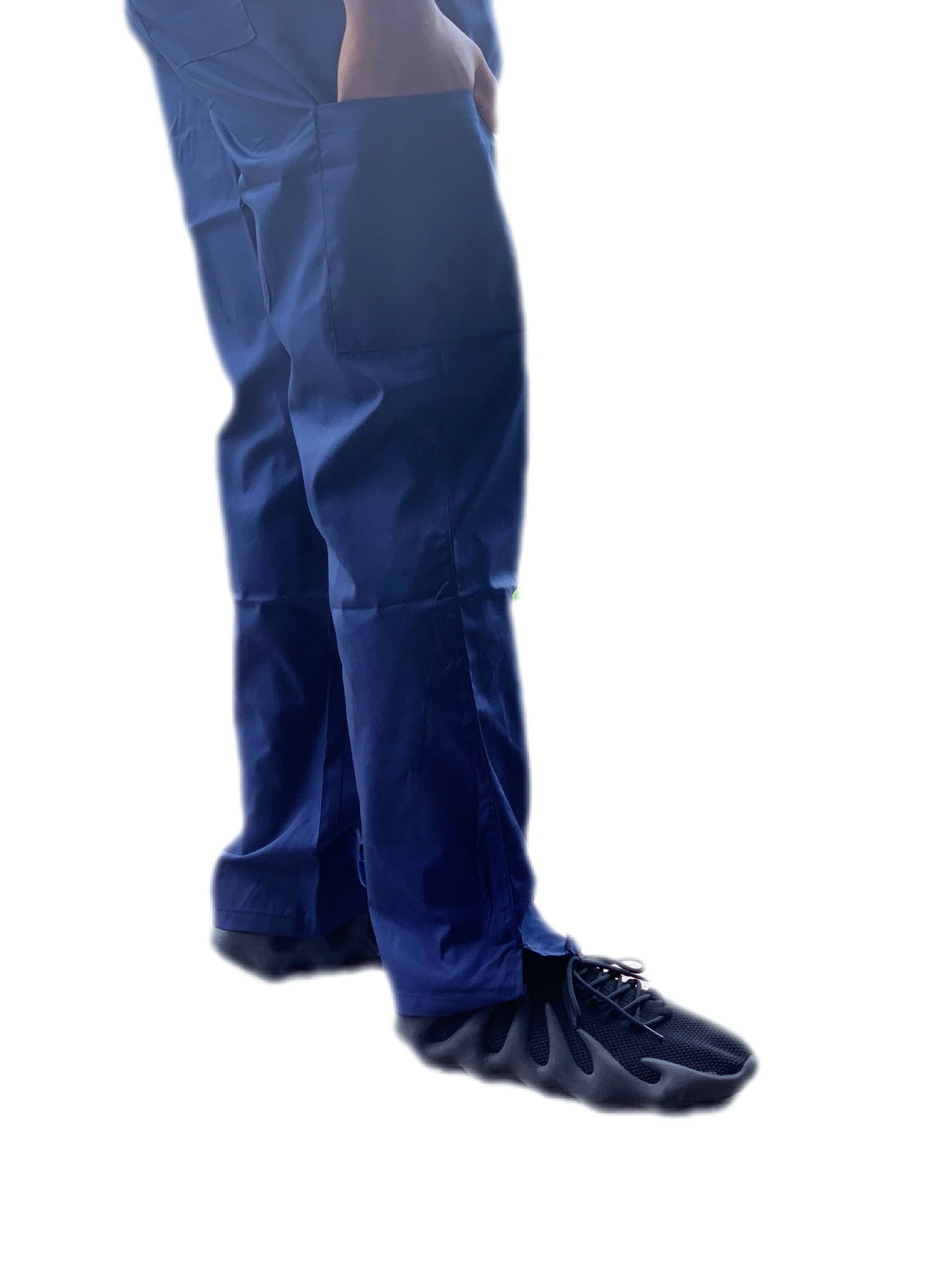 Man wearing classic scrub pants